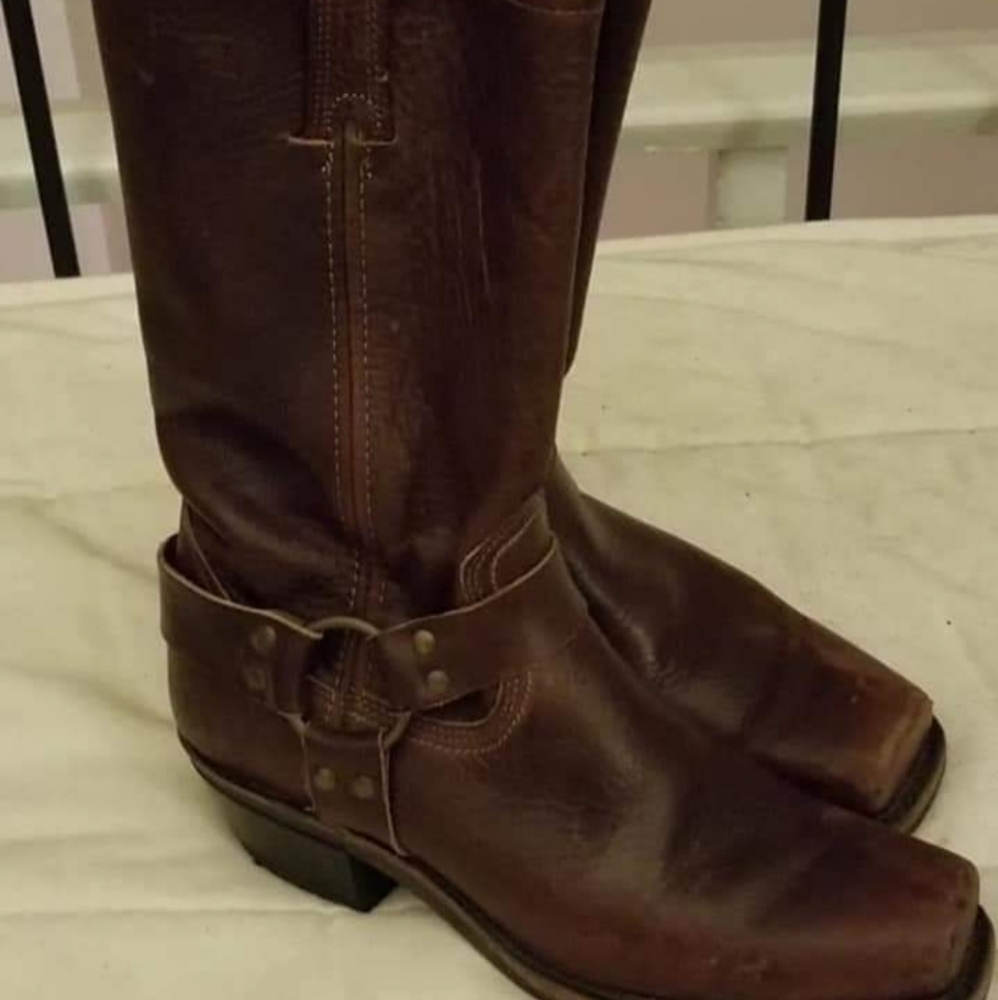 Frye Harness Boots